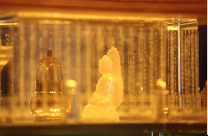 Bên trong nơi đặt xá lợi Phật trên đỉnh thiêng Fansipan